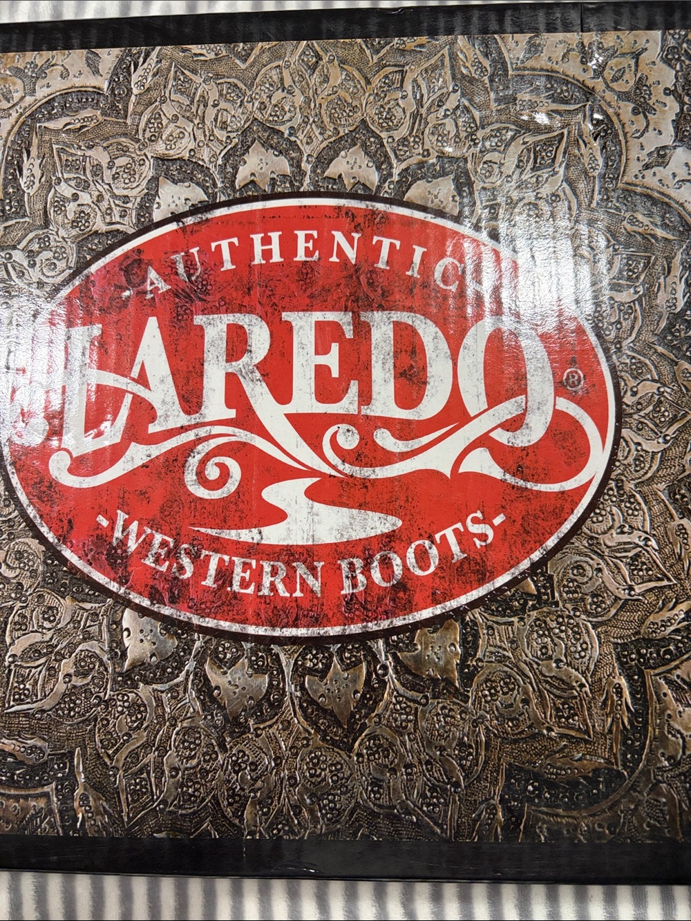 Laredo Tori Brown Tan Leather Western Cowboy Boots 6 M 51016